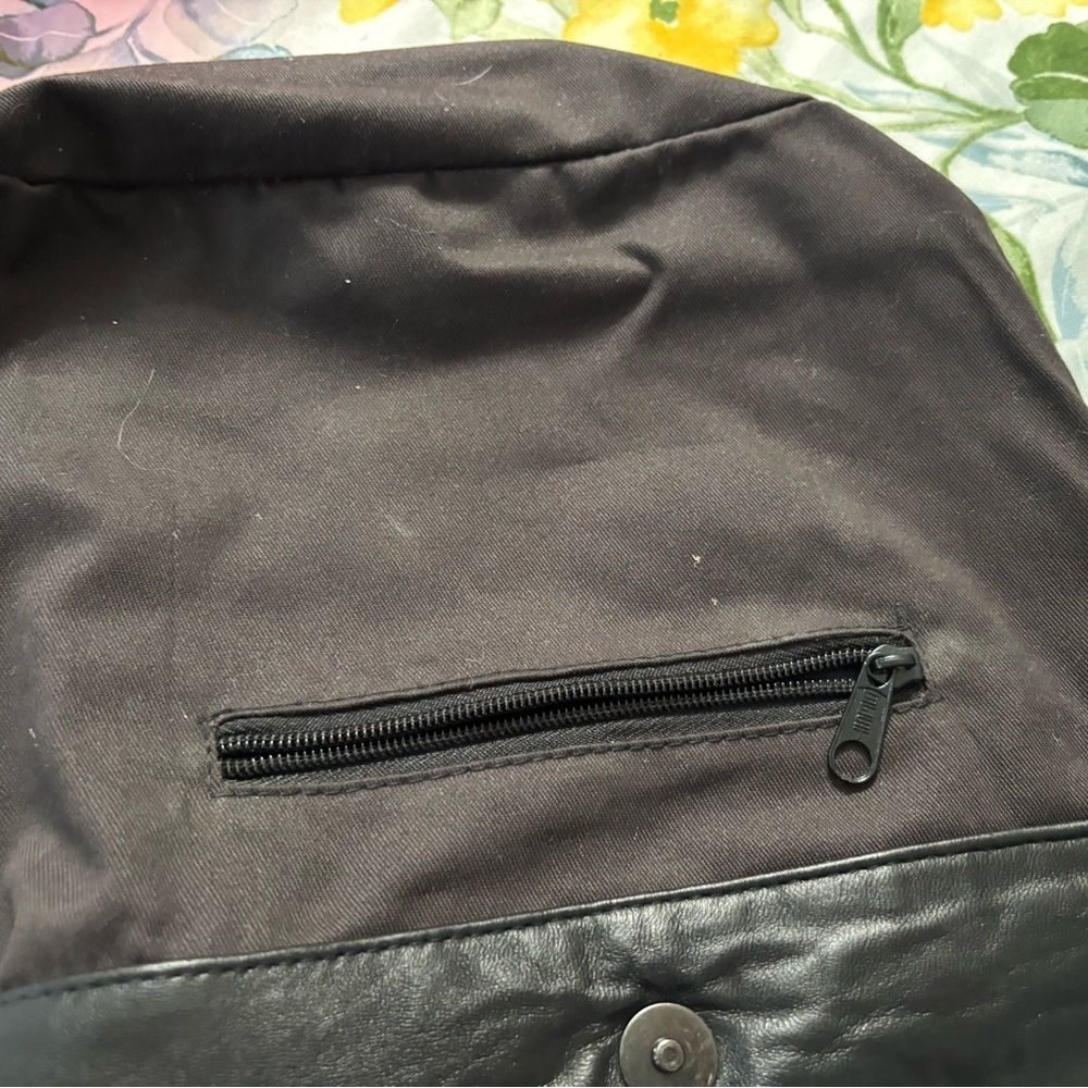 Genuine Cow Leather Tote Bag from Mexico – White & Black - Picture 6 of 6
